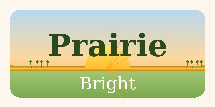 Prairie Bright logo